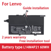 For Lenovo Laptop battery L14M4P21 L14S4P21 L14M3P22 L14S3P21 zhaoyang K41-70 K41-80 M41-70 M41-80