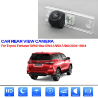 HD 1080*720 Fisheye Rear View Camera For Toyota Fortuner SW4 Hilux SW4 AN50 AN60 2004~2014 Car Reverse Parking Accessories