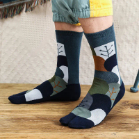 New High Quality Combed Cotton Split Toe Socks Simple Comfortable Two-Toed Socks Japanese Harajuku M