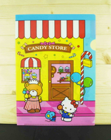 【震撼精品百貨】Hello Kitty 凱蒂貓 文件夾 糖果店 震撼日式精品百貨