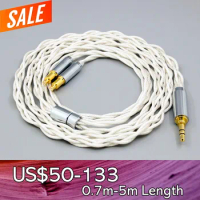 For Audio Technica ATH-ADX5000 MSR7b 770H 990H A2DC Graphene 7N OCC Silver Plated Type2 Earphone Cable LN008142