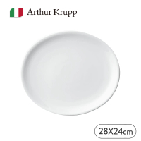 【Arthur Krupp】Rotondo/無邊橢圓盤/28cm(現代餐桌新藝境)