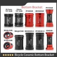 Crankset Chainring MTB/ Road Bike Parts Ceramic Bearing Pressfit Bicycle Bottom Bracket