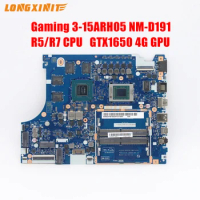 NM-D191 NMD191 For Lenovo Gaming 3-15ARH05 Laptop motherboard With. CPU R5-4600H R7-4800H. GPU GTX1650TI