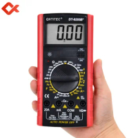 Professional Digital Multimeter AC/DC Ammeter Voltmeter 3 In 1 Meter Capacitor Tester Portable Electrician tool DT-9205B+