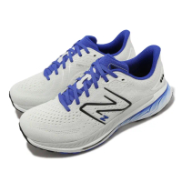 【NEW BALANCE】慢跑鞋 860 V13 2E 寬楦 男鞋 白 藍 緩震 運動鞋 路跑 NB 紐巴倫(M860F13-2E)