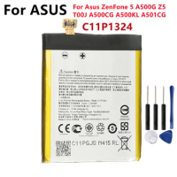 Original C11P1324 Battery For ASUS ZenFone 5 A500G Z5 T00J ZENFONE5 A500CG A500KL A501CG + Tools