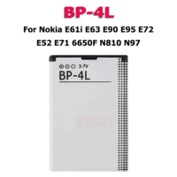 New Phone BP-4L Battery For Nokia E61i E63 E90 E95 E72 E52 E71 6650F N810 N97 Batteria In Stock