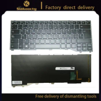 keyboard for Fujitsu Siemens Lifebook t937 t938 cp724505-01 LED Backlit Keyboard