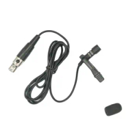 ACT60 Tie Clip Lavalier Condenser Microphone For AKG Samson 3Pin Mini Wireless BeltPack System Music Instrument Singing Karaoke