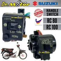 SUZUKI RC RC80 RC100 80 100 Handle Switch Left Right Kiri Kanan Suis Handle Batu 100% Good Quality A