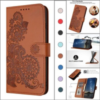 RENO 10 PRO Case For OPPO RENO 10 Cover For OPPO RENO10 RENO 10PRO OPPO K7X PU Leather Vintage Embossed Wallet Flip Stand Case