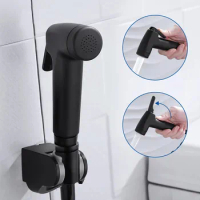 Handheld Bidet Toilet Sprayer ABS Hygiene Sprayer Set Baby Diaper Cloth Sprayers Bidet With Hose and Holder Bathroom Accessories