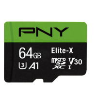 【PNY 必恩威】PNY 64GB Elite X MicroSD