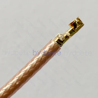 U.FL UFL IPX IPEX RG316 cable RG-316 2.5mm Coaxial Kable 20cm 8inch 50ohm IPX plug MHF female right angle bydpete