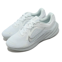 【NIKE 耐吉】慢跑鞋 Wmns Quest 5 白 銀 女鞋 男鞋 透氣 網布 回彈 運動鞋 路跑 跑步(DD9291-100)