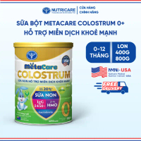 Sữa Bột METACARE COLOSTRUM 0+ Nutricare Tăng Cường Hệ Miễn Dịch Sức Đề Kháng Bé Từ 0-12 Tháng Tuổi V
