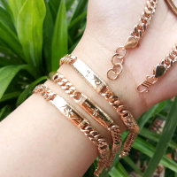Gelang Rantai plat swasa Perempuan