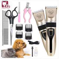 4 in 1 Pencukur Bulu Kucing Alat Cukur Bulu Kucing  Anjing Cukur Bulu Kucing Elektrik Pet Clipper Gr