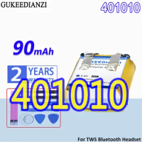 High Capacity GUKEEDIANZI Battery 400909 401010 501010 For i7s/i8/i9/i12TWS Tws-12 Wireless Earphones Headset MP3 MP4 Batteries