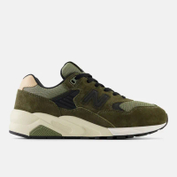 【NEW BALANCE】男 休閒鞋 運動 慢跑 復古 D楦 NB 580 緩震 麂皮 穿搭 墨綠(MT580ADC)