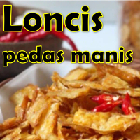 keripik loncis  singkong mangleng balung kethek