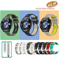 22mm Watch Band Run Silicone Strap For Huawei Watch 4 Pro / Watch 3 / GT3 SE / GT4 46mm