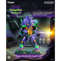 กล่องสุ่ม FUNISM EVA เล่ม 1 ซีรีส์ Neon Genesis Evangelion ฟิกเกอร์ของเล่นแอคชั่น กล่องสุ่ม ของขวัญว