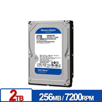 WD 藍標 2TB 3.5吋 SATA硬碟 WD20EZBX