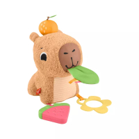 Mothercare Fisher Price Tummy Time Rhino Planet Friends  & Snacky Cap - Mainan Boneka Sensorik Banta