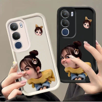 เคสโทรศัพท์สำหรับ VIVO Y19S 4G VIVO Y29 5G VIVO Y19S PRO ลายการ์ตูน ผู้หญิงสวยลาย ครอบทั้งเครื่อง กั