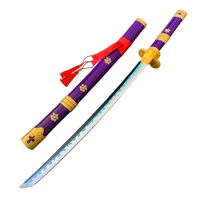 Cosplay Roronoa Zoro Enma Anime Bamboo 30inch Sword Katana Role Playing Xue Zou Weapon 75cm Model