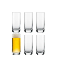 【ZWIESEL GLAS】ZWIESEL GLAS convention 萬用水晶杯345ml 6入組(水杯/啤酒杯/品酒杯/調酒杯)