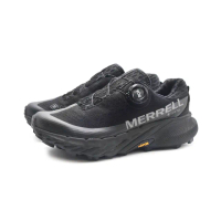 【MERRELL】男 AGILITY PEAK 5 BOA GORE-TEX 防水輕量戶外運動鞋 男鞋(黑)