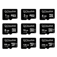 Cloudisk TF Card 128MB 256MB 512MB 1GB 2GB 4GB 8GB 16GB 32GB 64GB C10 U3 U1 V30 A1 A2 UHS-I MicroSDHC MicroSDXC Memory Card