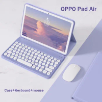 for OPPO Pad Air 2022 10.36 inch Keyboard Case Shockproof Stand Cover Detachable Keyboard Shell for OPPO Pad 11 Inch