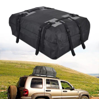 Waterproof Car Roof Top Rack Carrier Cargo Bag Luggage Storage Cube Bag Travel Waterproof Car Roof Top Rack
