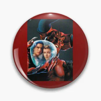 Legend 1985 Devil Dark Fantasy Ridley Sc Soft Button Pin Collar Gift Badge Cute Women Brooch Cartoon Metal Lover Funny Clothes