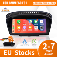 ไร้สาย Apple CarPlay Android ออโต้คาร์มัลติมีเดียสำหรับ BMW 5 3 Series E60 E61 E62 E63 E90 E92 E93 CCC CIC วิทยุ GPS 4G