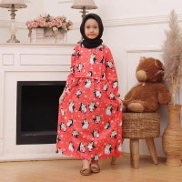 Obral Gamis Anak Katun Usia 4-8thn Panjang *Langsung diorder/