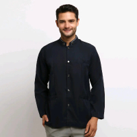 Grosir Baju Koko Jasko Jas Koko Polos Baju Taqwa Muslim Pria Dewasa Lengan Seragam Hadroh Marawis Mu