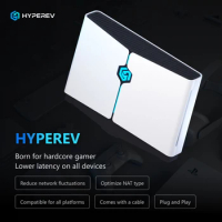HYPEREV console game booster, gaming router to boost PlayStation, Nintendo Switch, Xbox network, reduce game lag ping FIFA COD