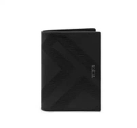 TUMI Nassau L-Fold Wallet - Dompet Pria - Black Oversized T