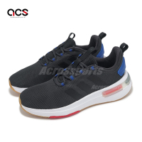 adidas 慢跑鞋 Racer TR23 男鞋 黑 藍 膠底 運動鞋 緩震 愛迪達 IG7328