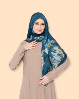 Unnamed Hijab - Tivoli Series - Voal Premium Square - High Quality Printing Lembut Muslim Empat Segi