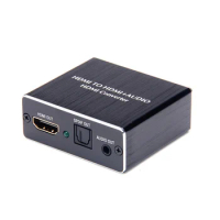 HDMI-compatible audio Converter extractor compatible Audio Extractor Stereo Extractor Converter Optical