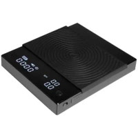 Coffee Scale Basic 2.0 Electronic Espresso Scale with Water Flow Rate and Timer Function, Free Switc