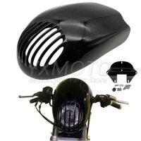 Motorcycle Parts Headlight Fairing Hood Deflector Fairing for Sportster Dyna XL 883 XL1200 Lampshade