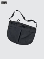 UNIQLO U Tas Bahu Packable Shoulder Bag BLACK