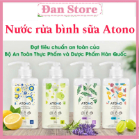 Nước rửa bình sữa/ đồ chơi/ chén bát thuần chay Atono 2 an toàn lành tính cho bé, nước rửa bình Aton